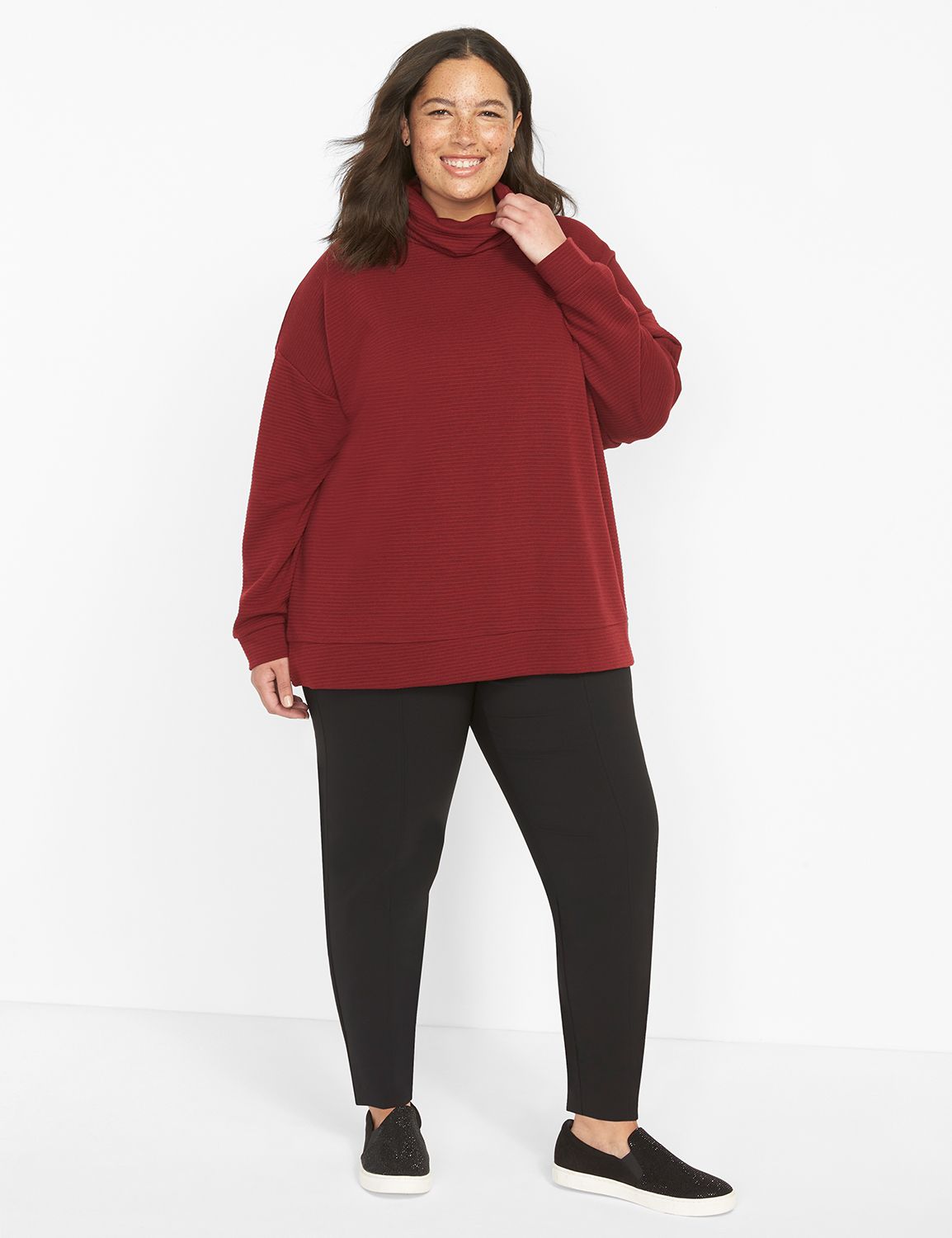 Lane bryant 2025 turtleneck sweaters