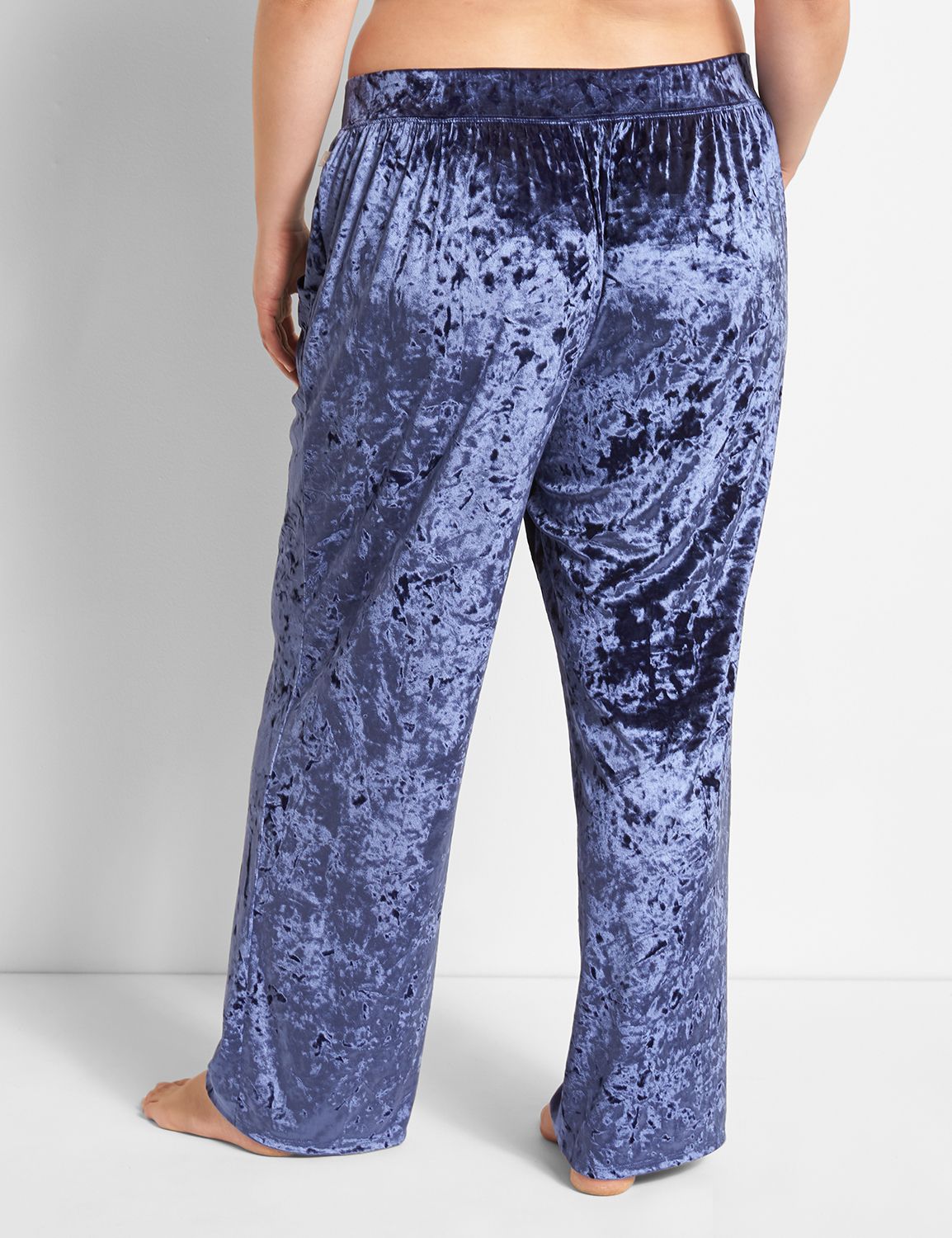 Crushed Velvet Sleep Pant | LaneBryant