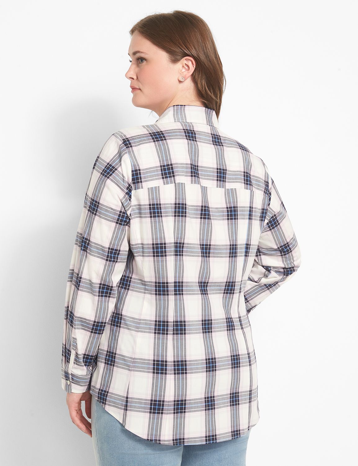 Fiora Slinky Long Sleeve Button-Up Shirt