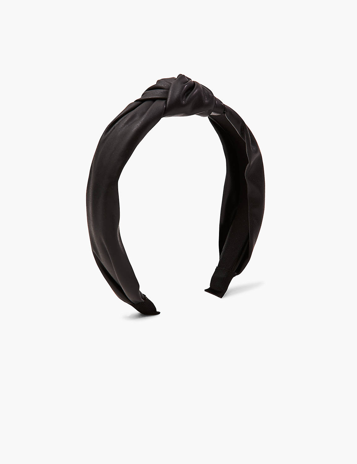 FAUX LEATHER KNOT HEADBAND Product Image 1