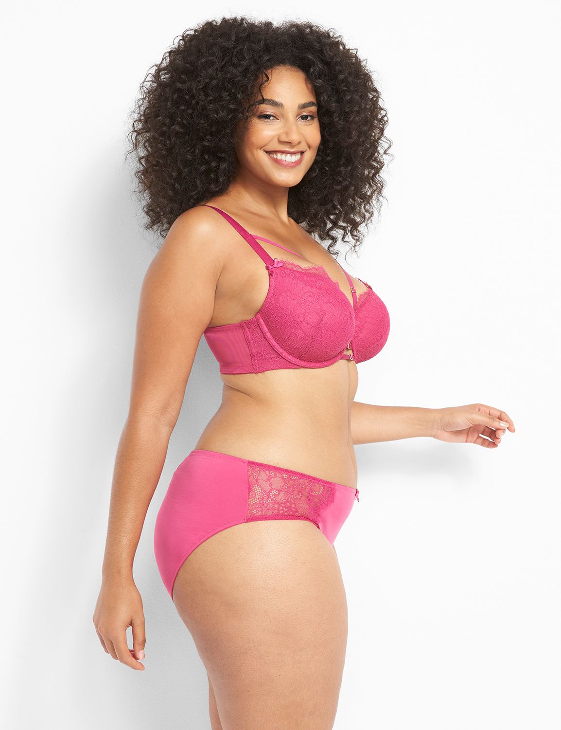 Womens Bras  Lane Bryant Boost Balconette Bra - Strappy Scallop