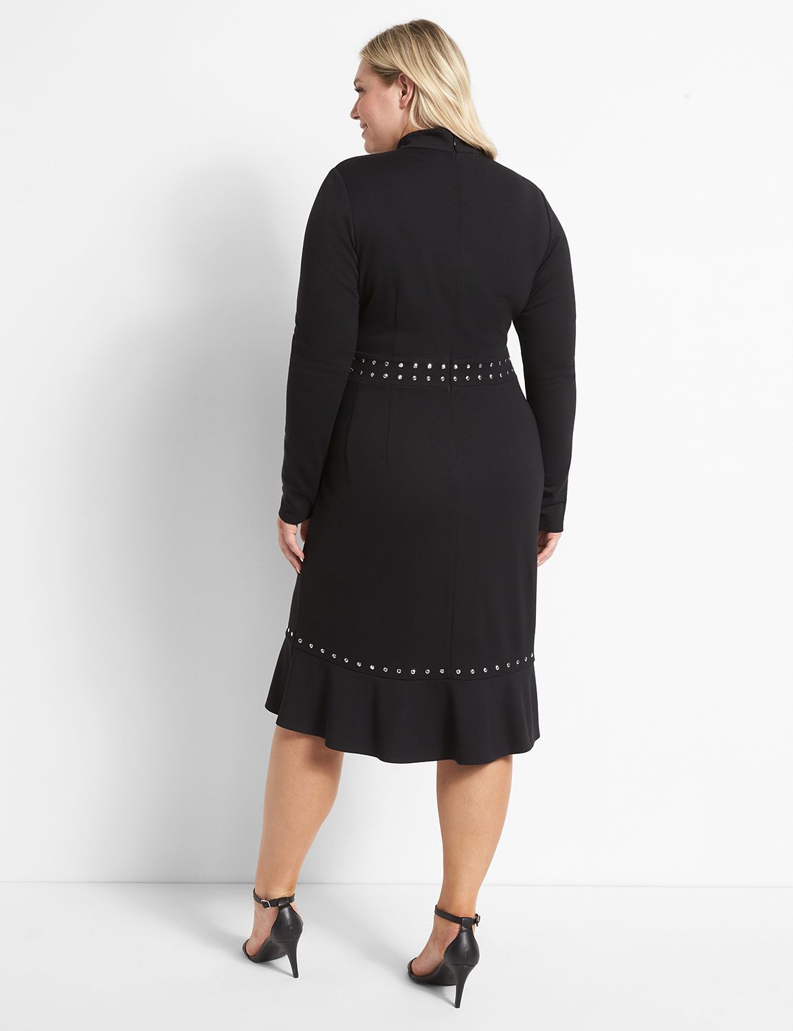 Lane bryant 2025 black dress