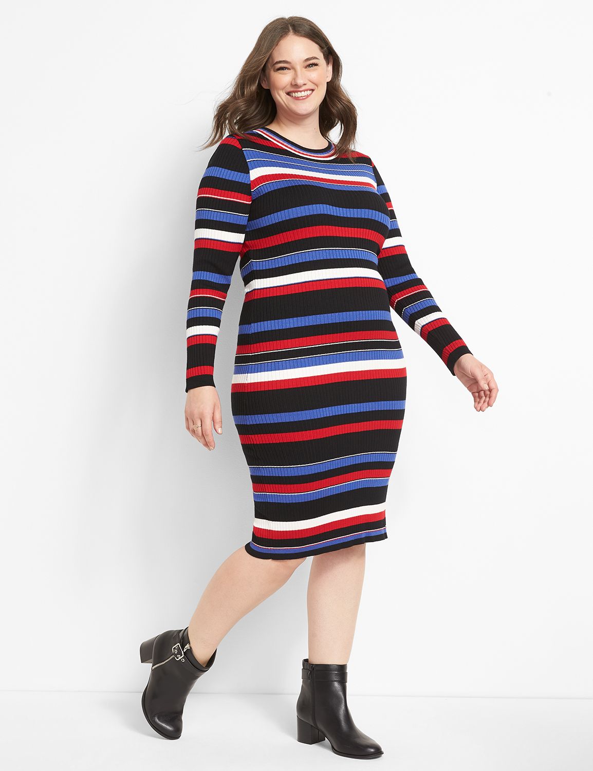 Lane bryant clearance sweater dress