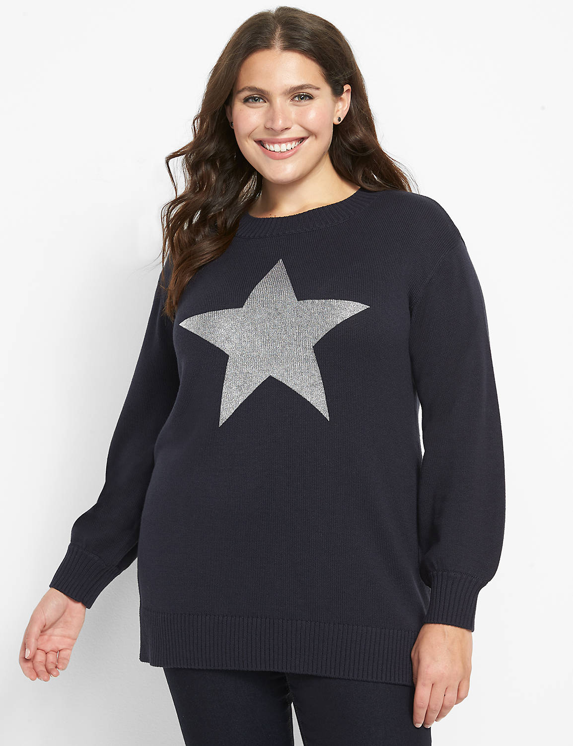 Star Tunic Sweater Product Image 1