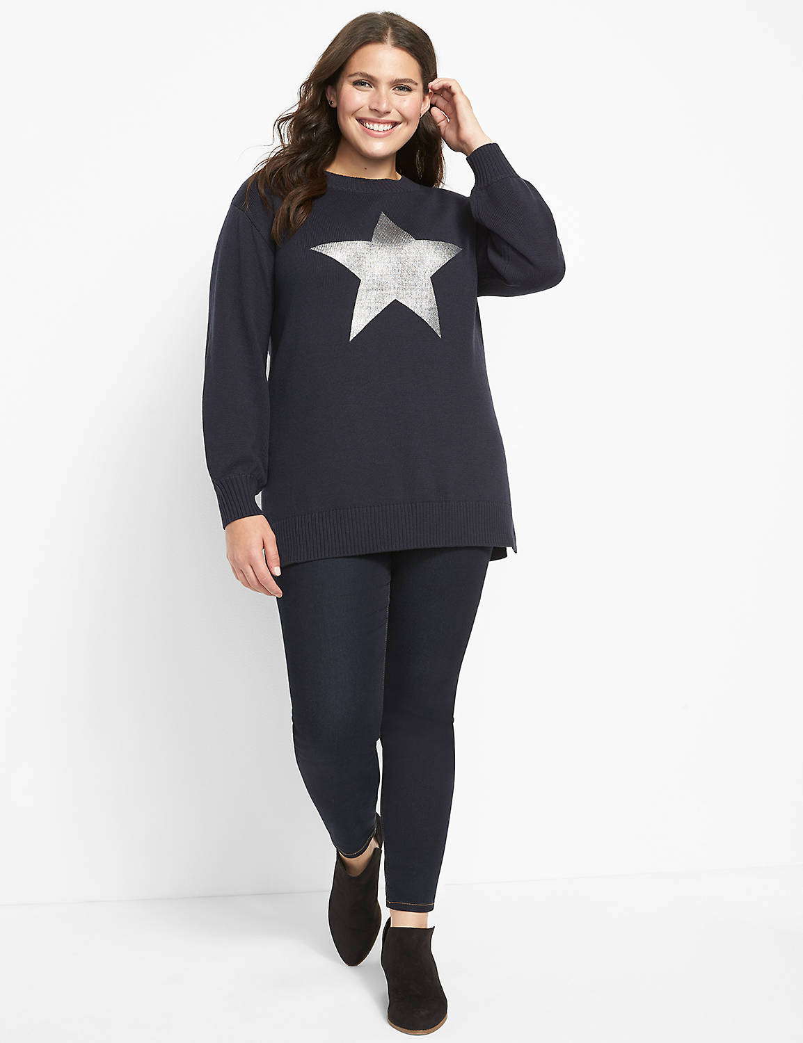 Star Tunic Sweater Product Image 3