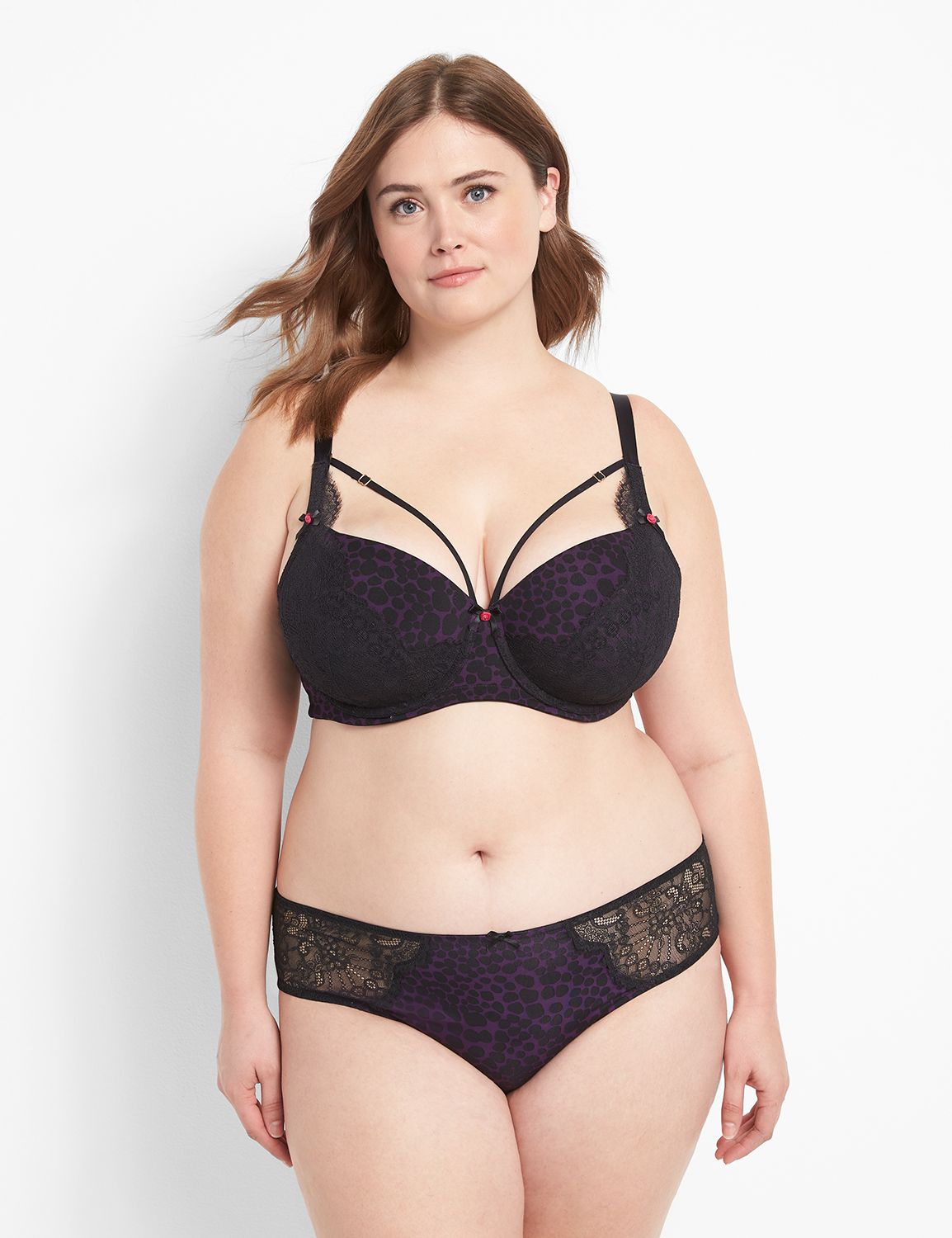 Animal Print Lace Back Cheeky 11220 Product Image 2