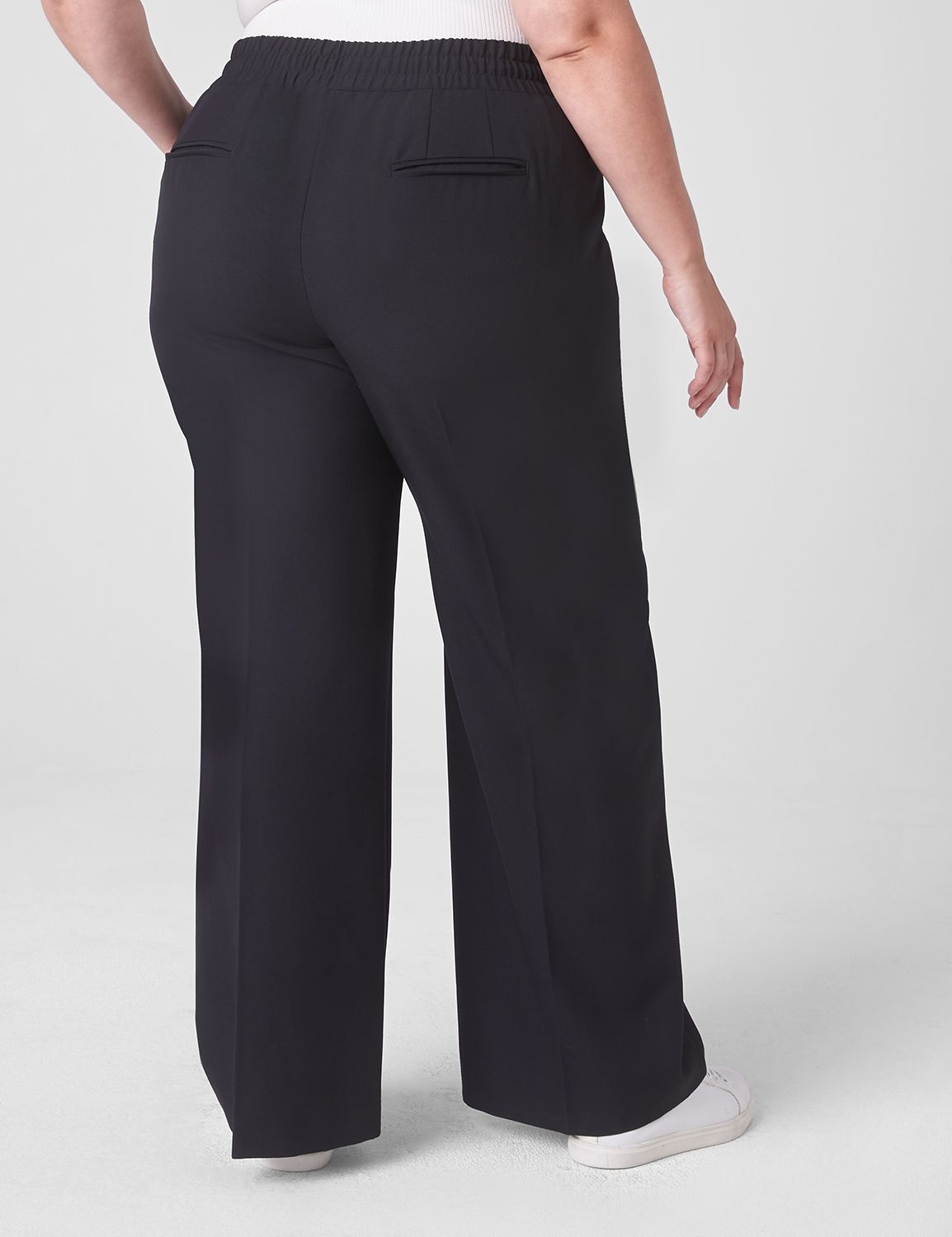 Perfect Drape High-Rise Pull-On Wide Leg Pant