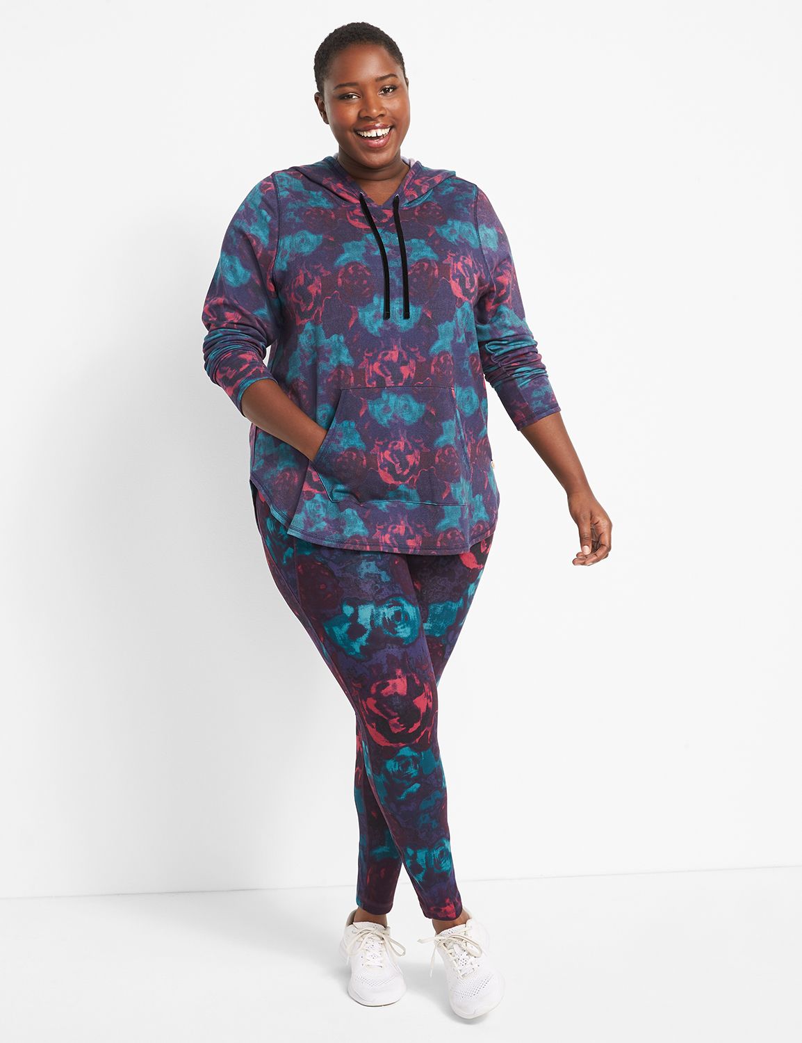 Plus size hooded outlet tunic