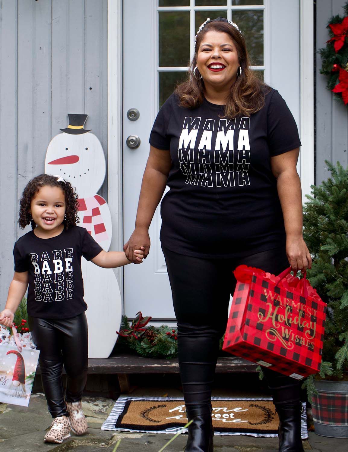 SS Crew Neck Straight Hem Tee Graphic: Repeat Babe 1124542:Ascena Black:2T Product Image 3