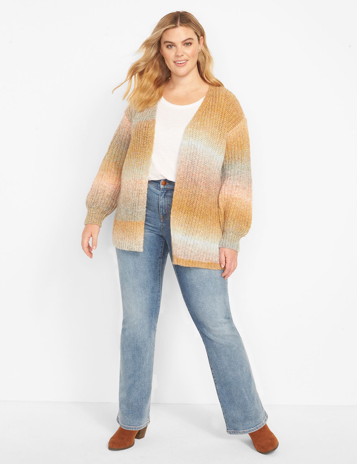 SIGNATURE MID RISE BOOT - JAN WASH 1 LBO SLUB 1124577:Medium Denim:12 Product Image 3