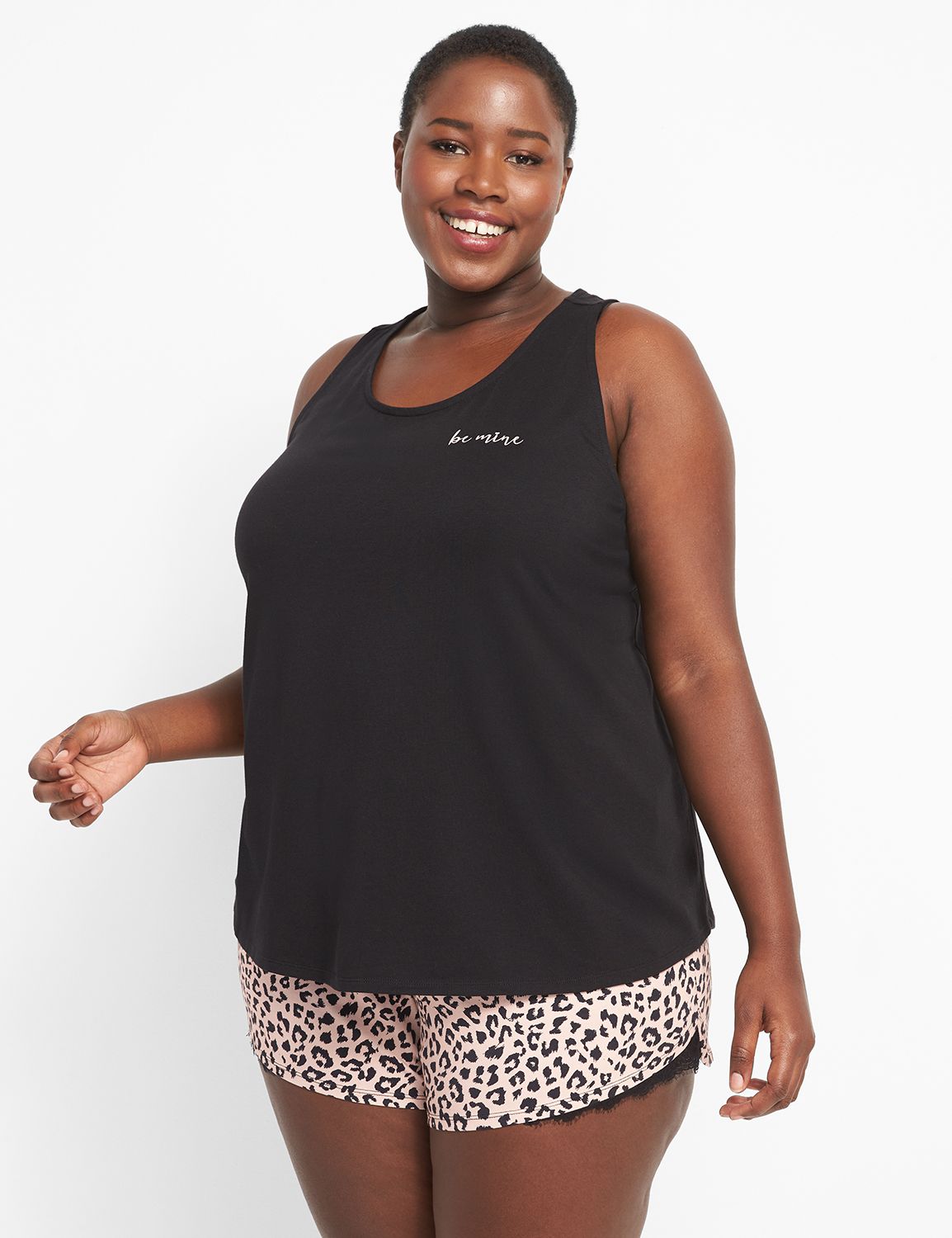 CMS Lace Strap Tank 1122717 S Product Image 1