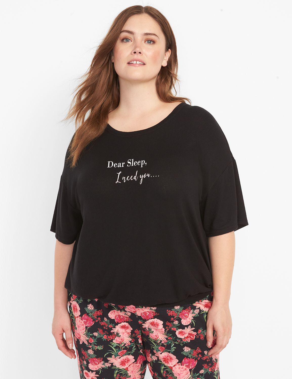 Brushed Jersey Blouson Top 1122708 Product Image 1