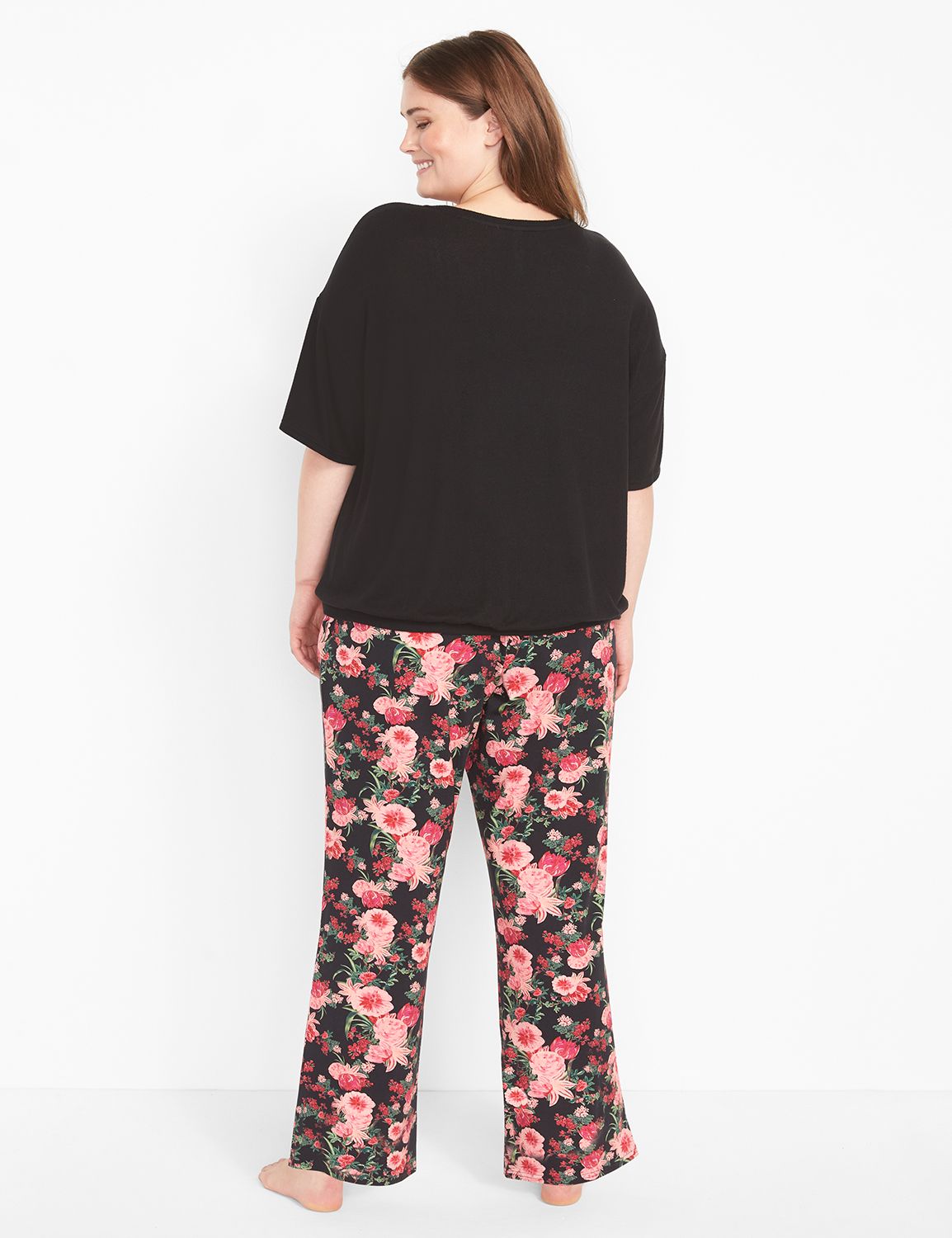 Brushed Jersey Blouson Top 1122708 Product Image 2