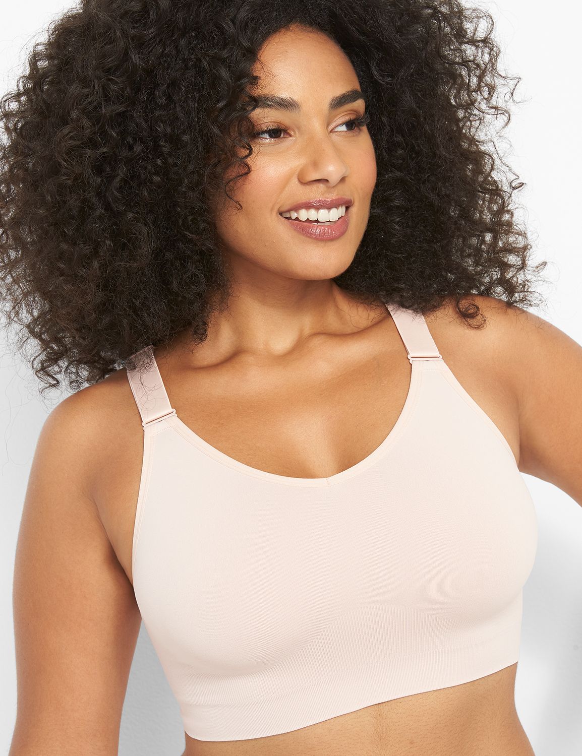 Seamless Strappy Back Bralette 1123 Product Image 4