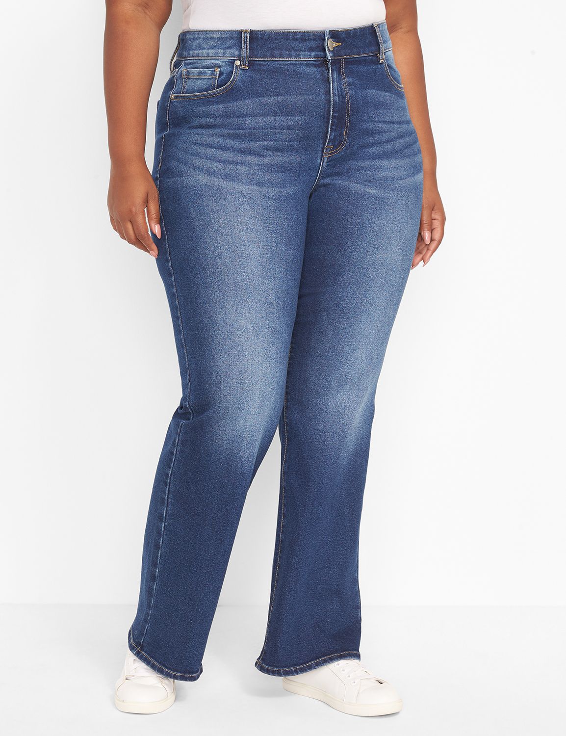 Lane bryant hot sale high rise jeans