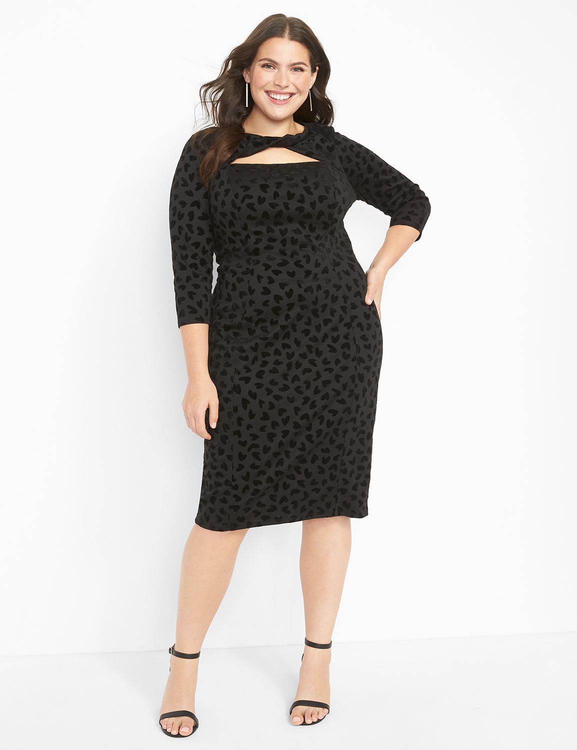 sheath dresses plus size
