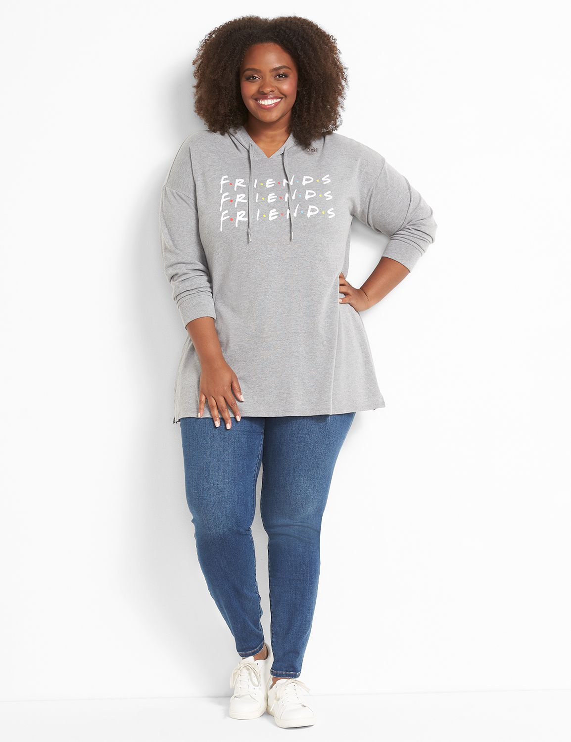 Friends Graphic Hoodie Tunic LaneBryant