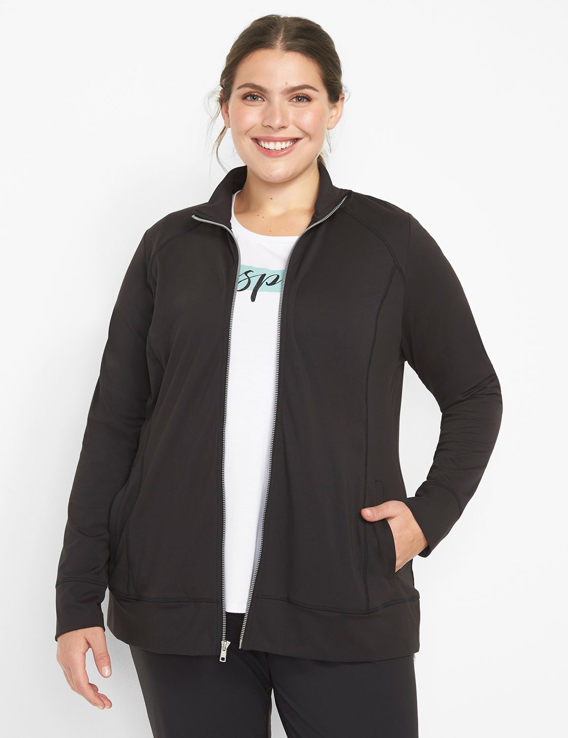 lane bryant fleece jackets