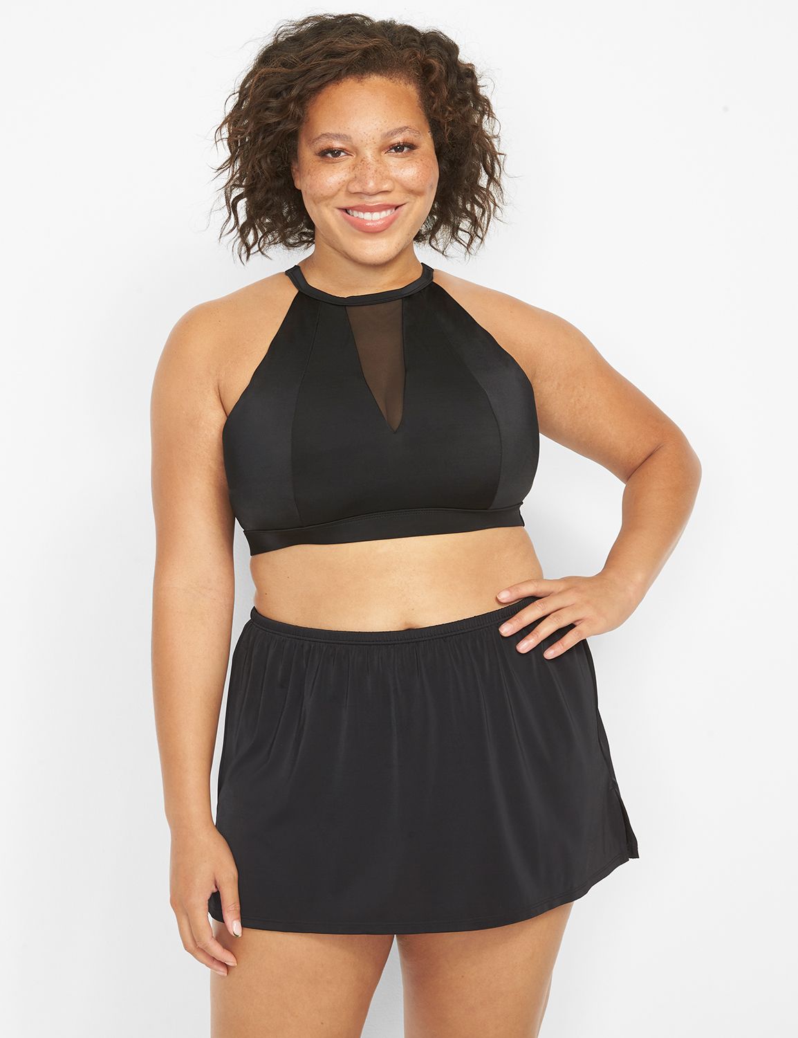 Lane bryant bathing suit on sale tops