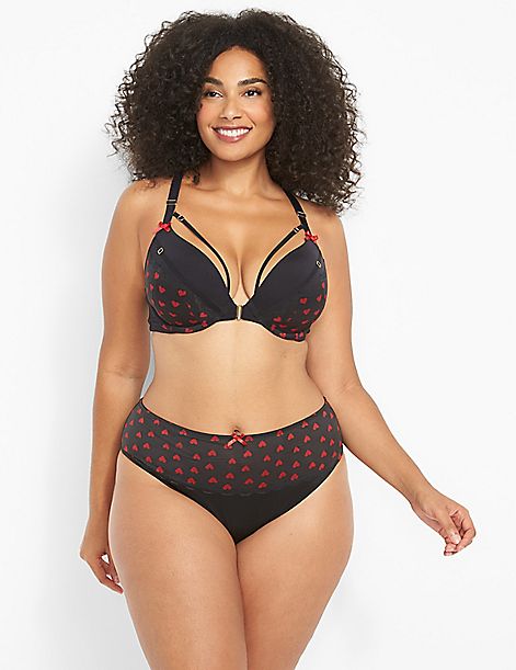 Heart Lace Cheeky Panty