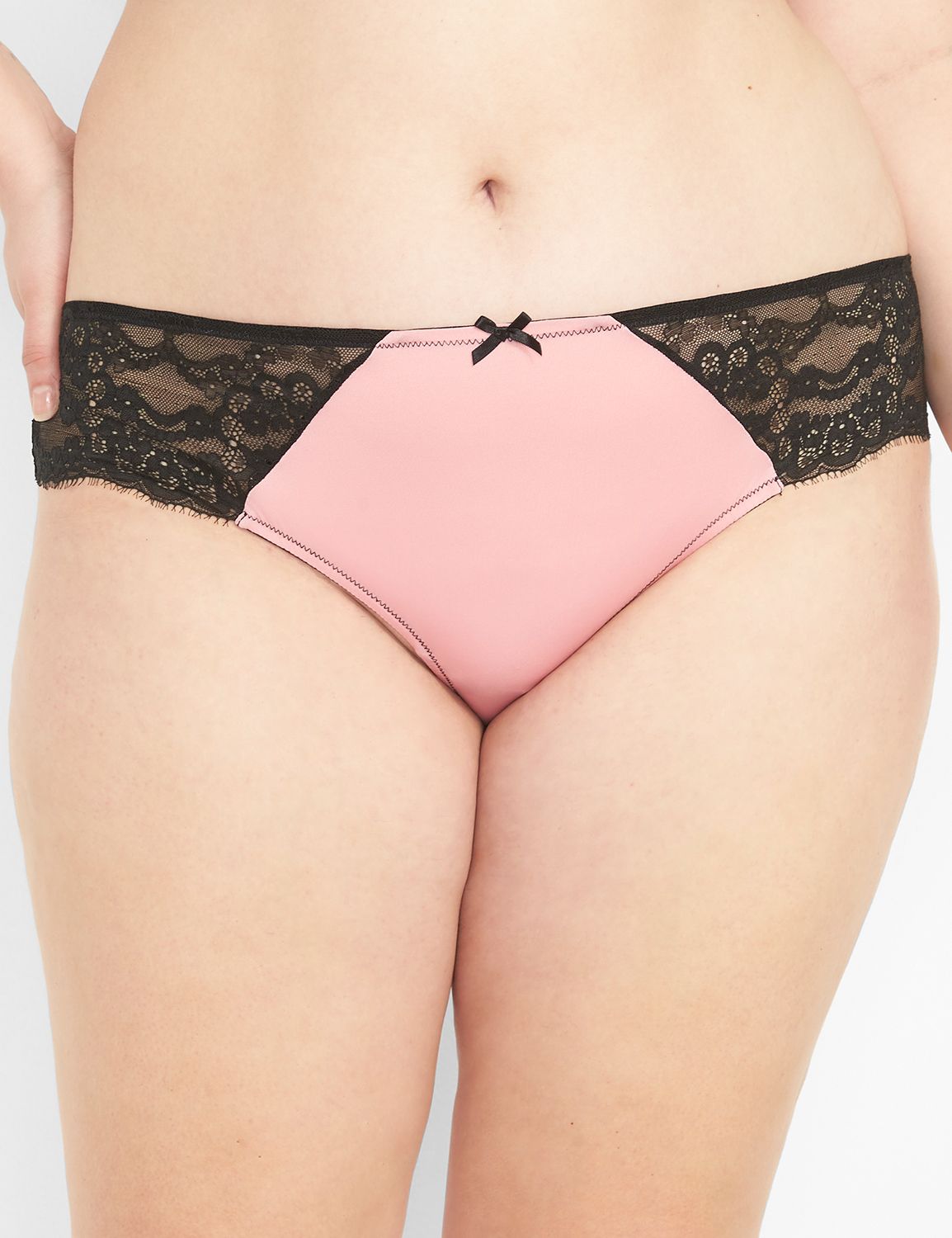 Open Back Naughty Panty 1122589:PANTONE Sea Pink:12 Product Image 2