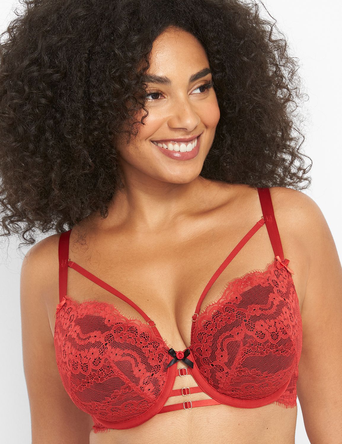 Cacique sexy support balconette bra size 42 DDD.