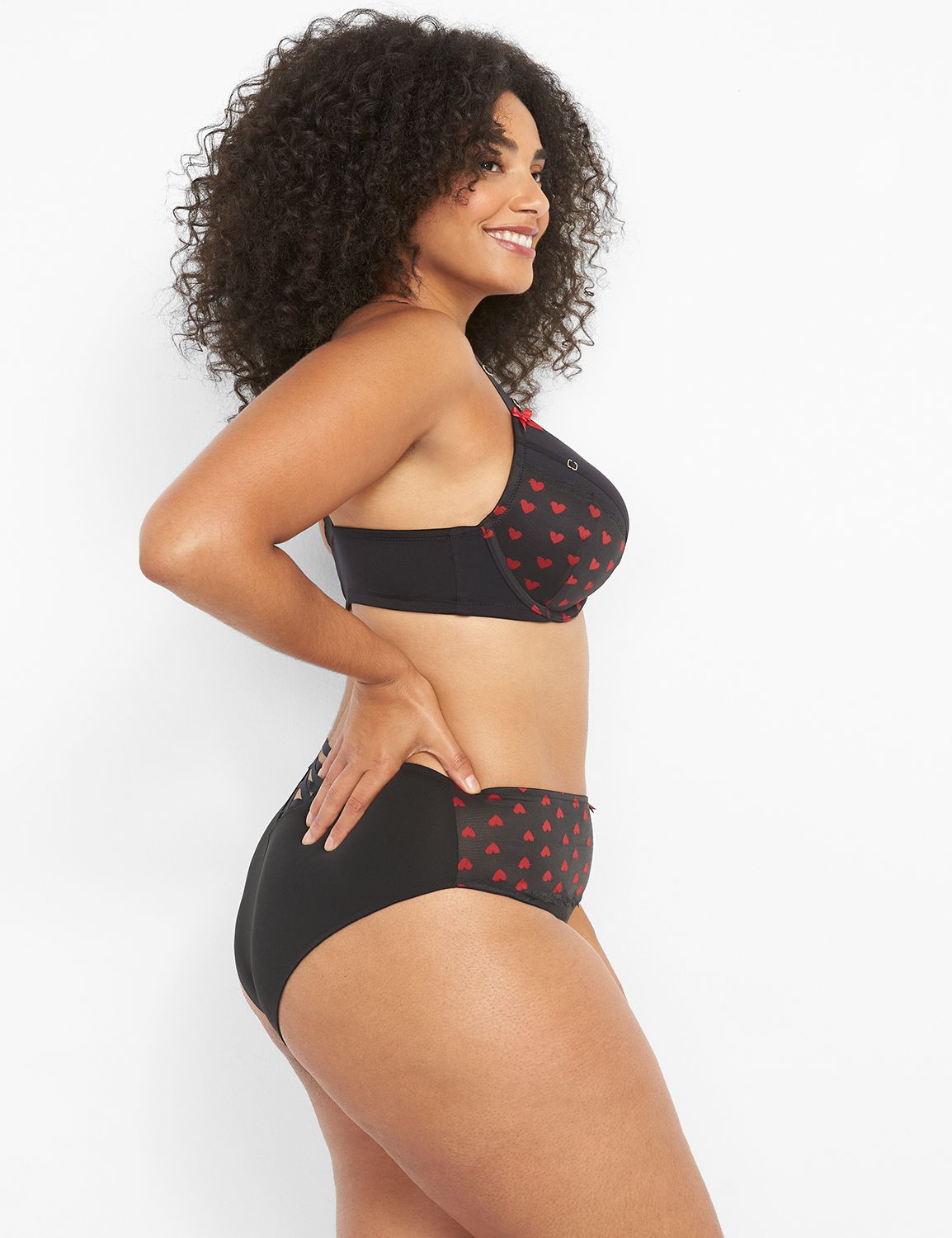 Heart Lace Boost Plunge Bra | LaneBryant