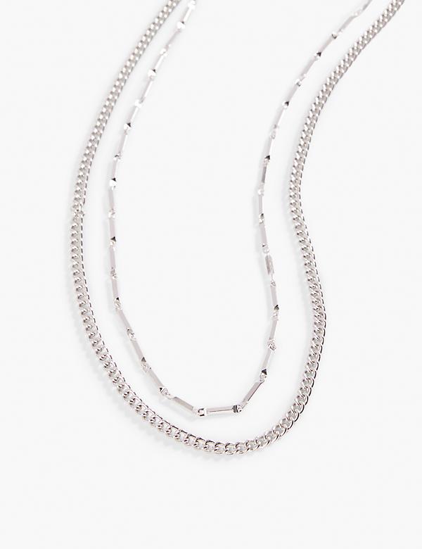Double-Strand Chain Necklace