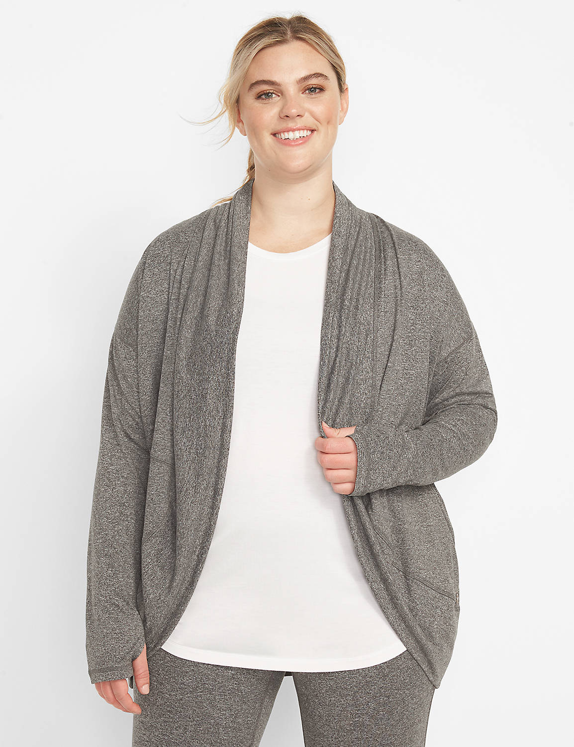 LIVI Soft Cocoon Overpiece - Marl Product Image 1
