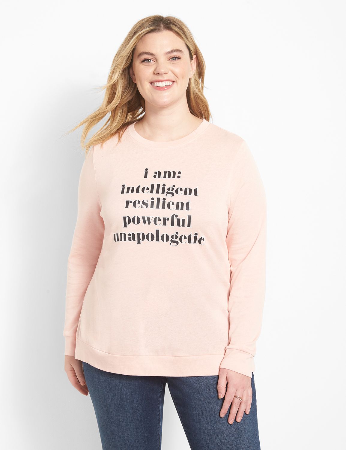 I Am Intelligent Graphic Sweatshirt