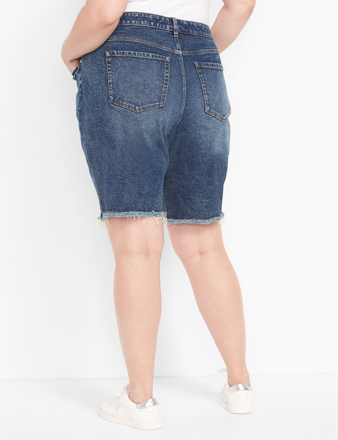 Lane bryant jean store shorts