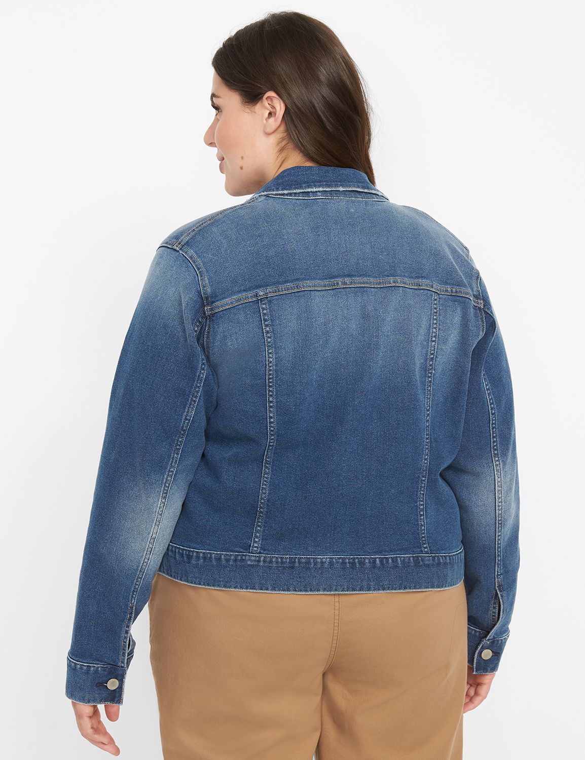 Long Type Ii Trucker Jacket - Medium Wash