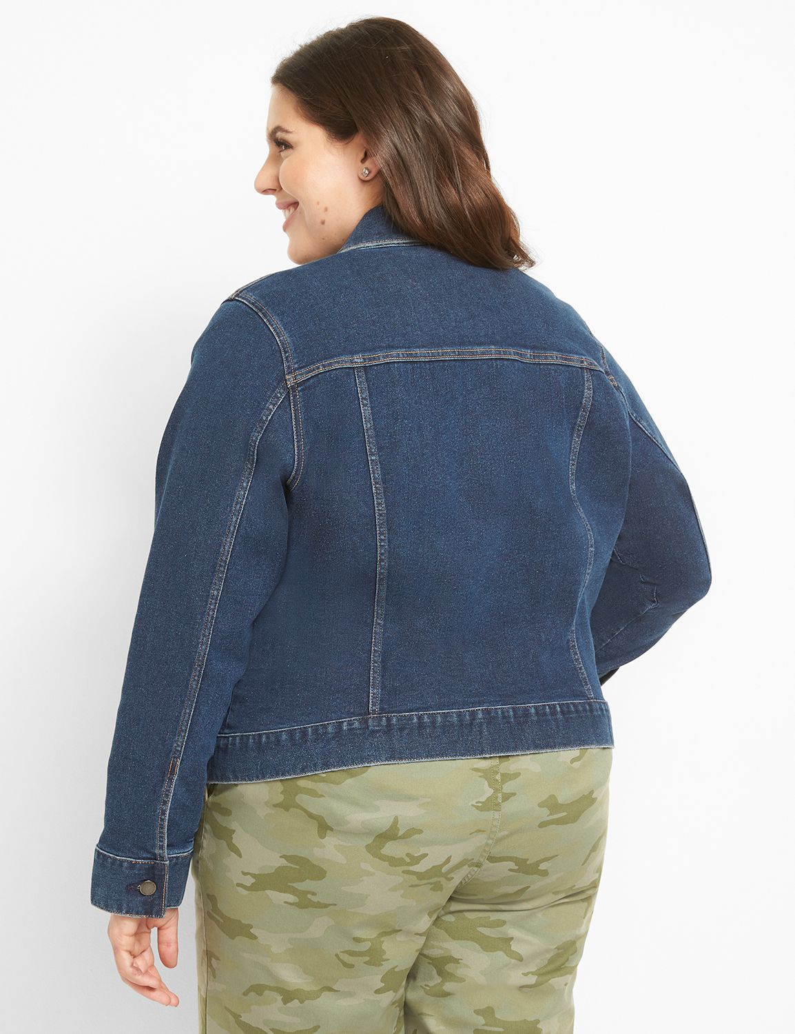 Lane bryant shop denim jacket