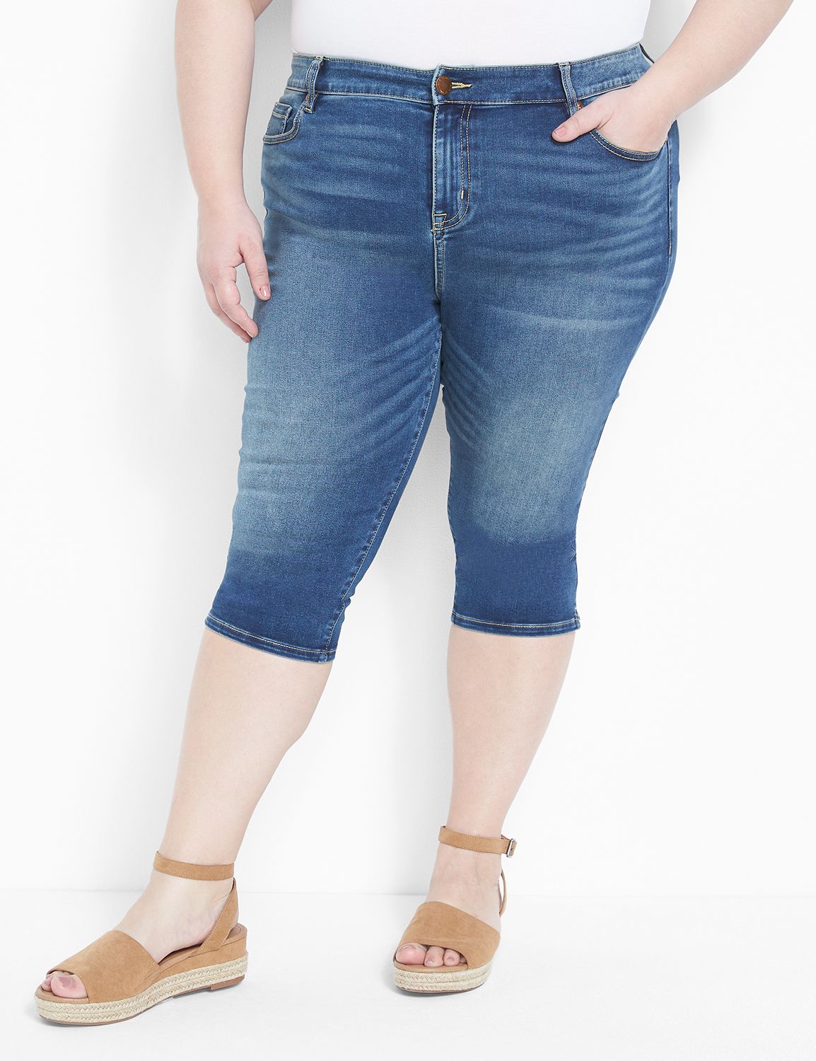 STRAIGHT FIT HIGH RISE SKINNY PEDAL Product Image 1