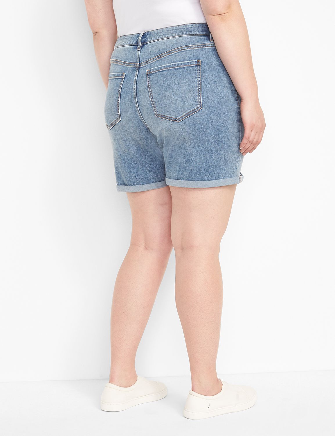 Lane bryant jean on sale shorts