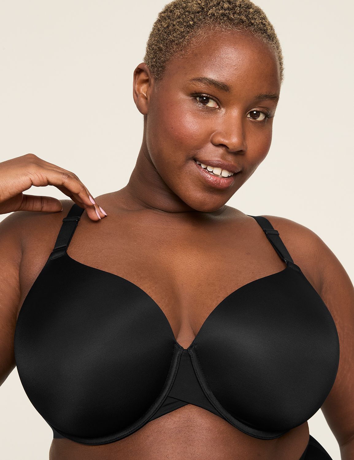 Lane Bryant Cacique Smooth Lightly Lined Full Coverage Bra 46D