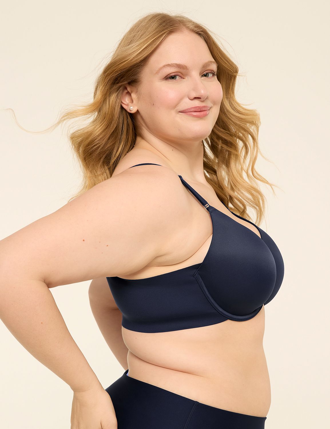 Totally Smooth Lightly Lined Full Coverage Bra | LaneBryant