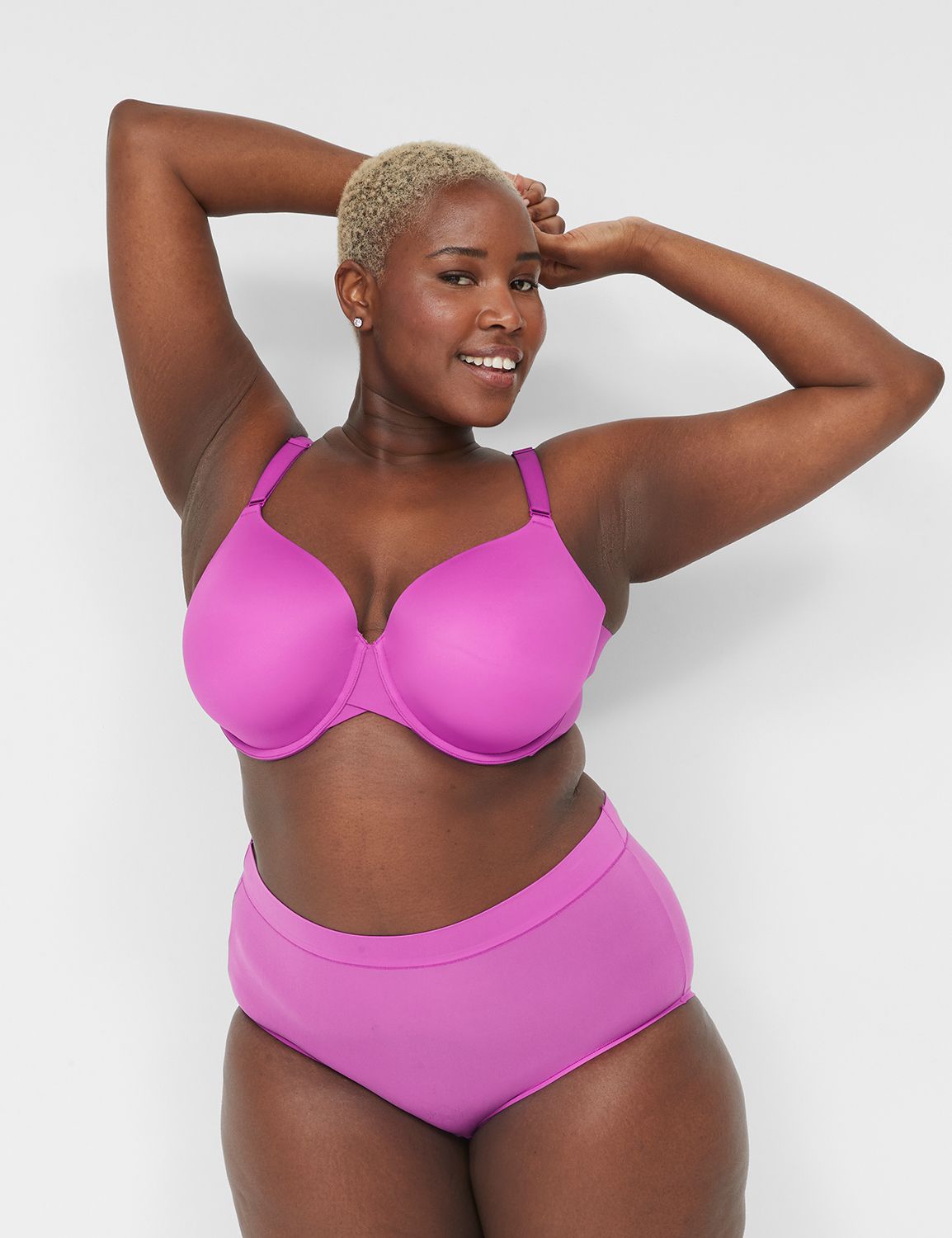 Lane Bryant, Intimates & Sleepwear, Brand New Wo Tags Lane Bryant Cacique  Bra 42c Perfect Pink Back Smoothing Bra