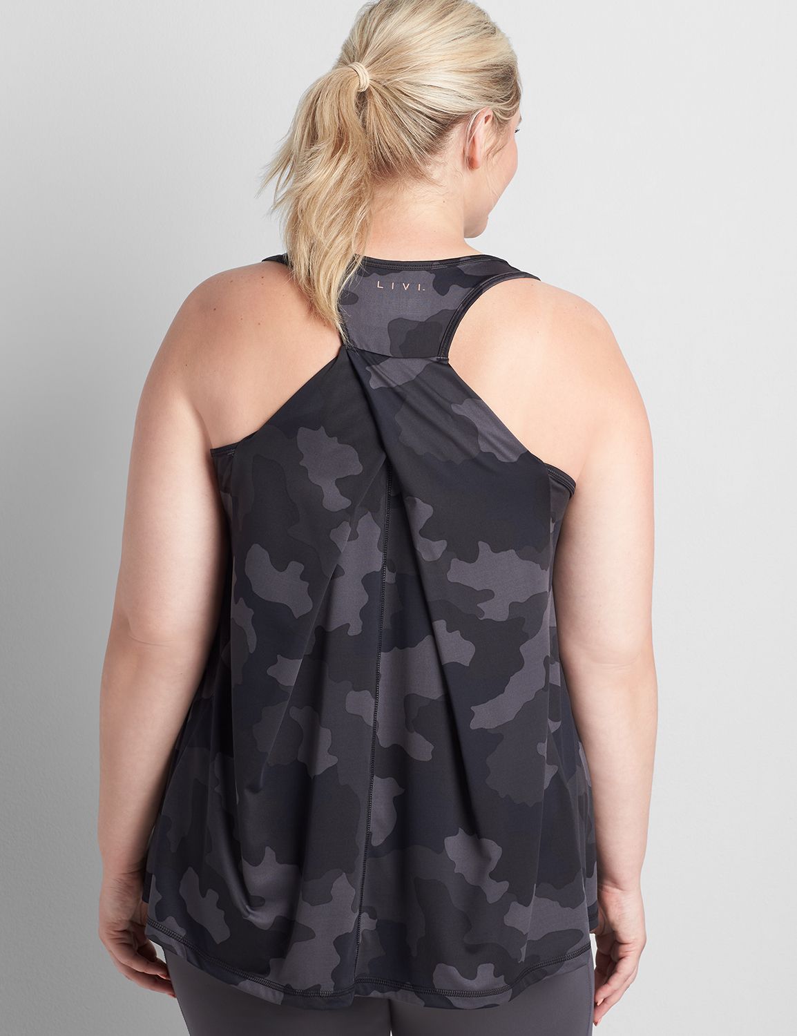 LIVI Active Wicking Tank - Draped Back Product Image 2