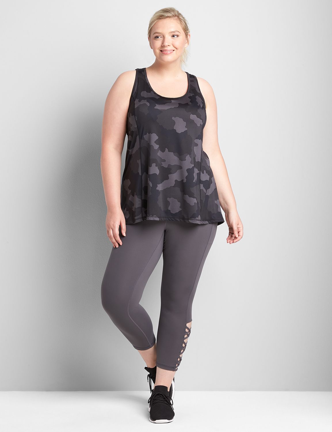 LIVI Active Wicking Tank - Draped Back Product Image 3