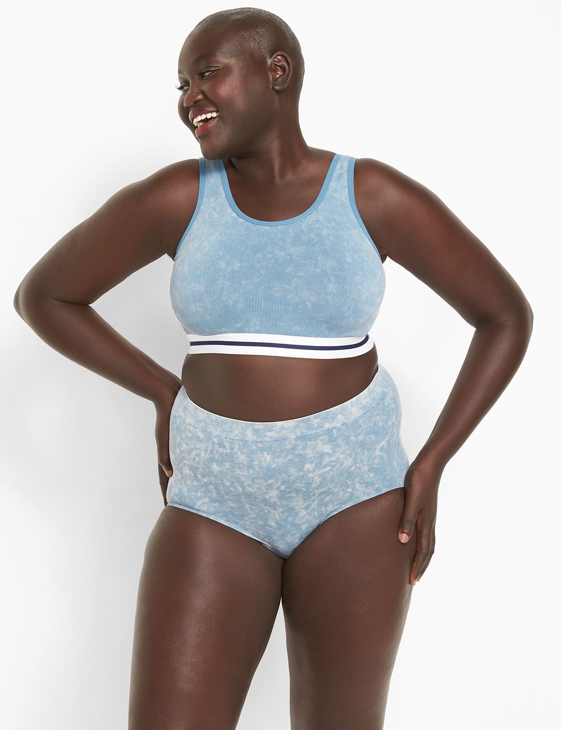 Seamless SunWashed Scoop Bralette S