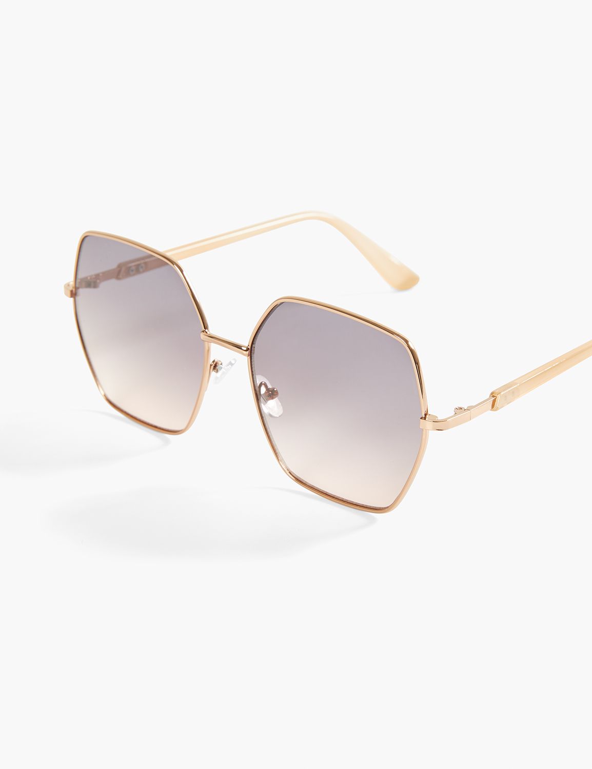 Angular Metal Sunglass Product Image 1