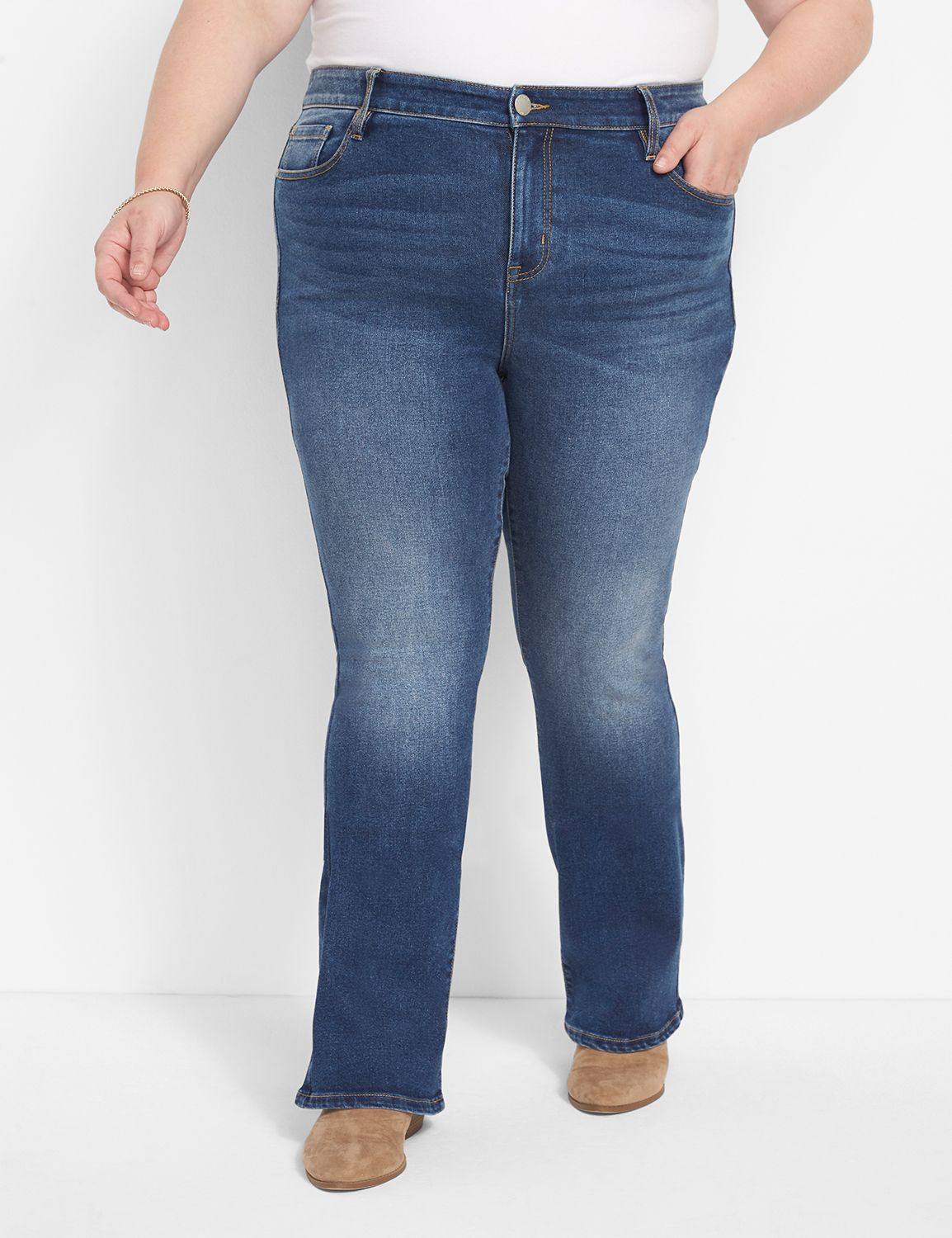 STRAIGHT FIT HIGH RISE BOOT - JAN W Product Image 1