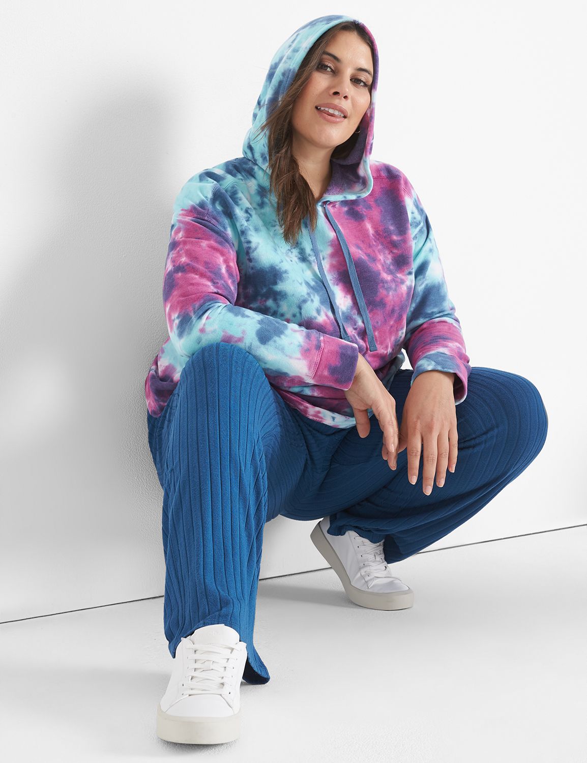 LIVI Mid Rise Hacci Rib Full Length Product Image 1