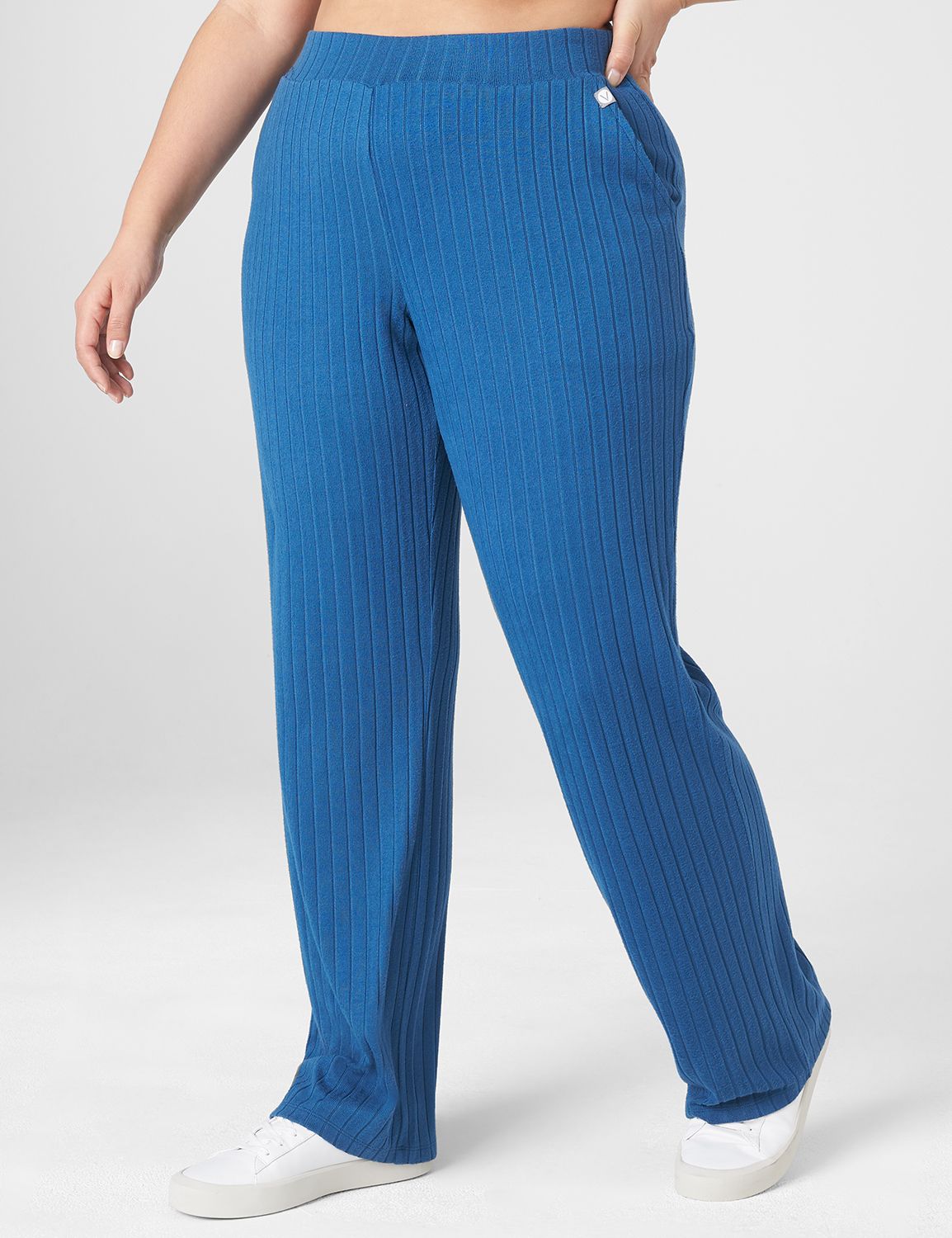 LIVI Mid Rise Hacci Rib Full Length Product Image 3