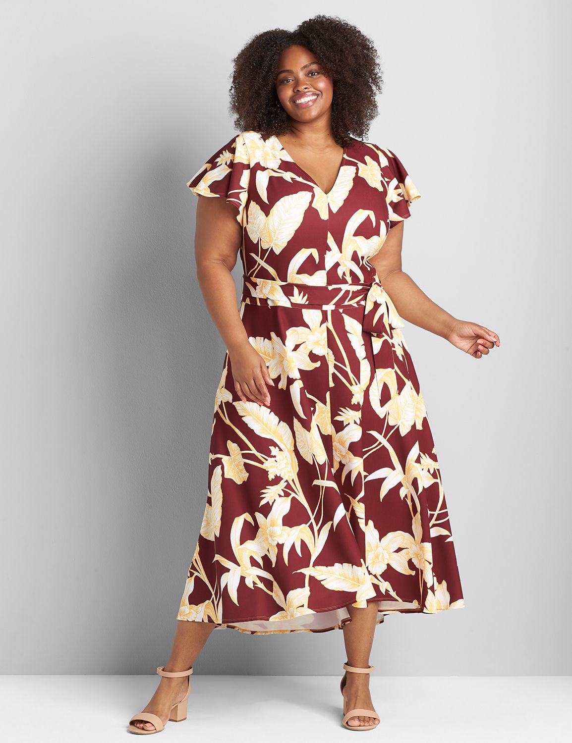 Lane bryant plus 2025 size women's lena dress