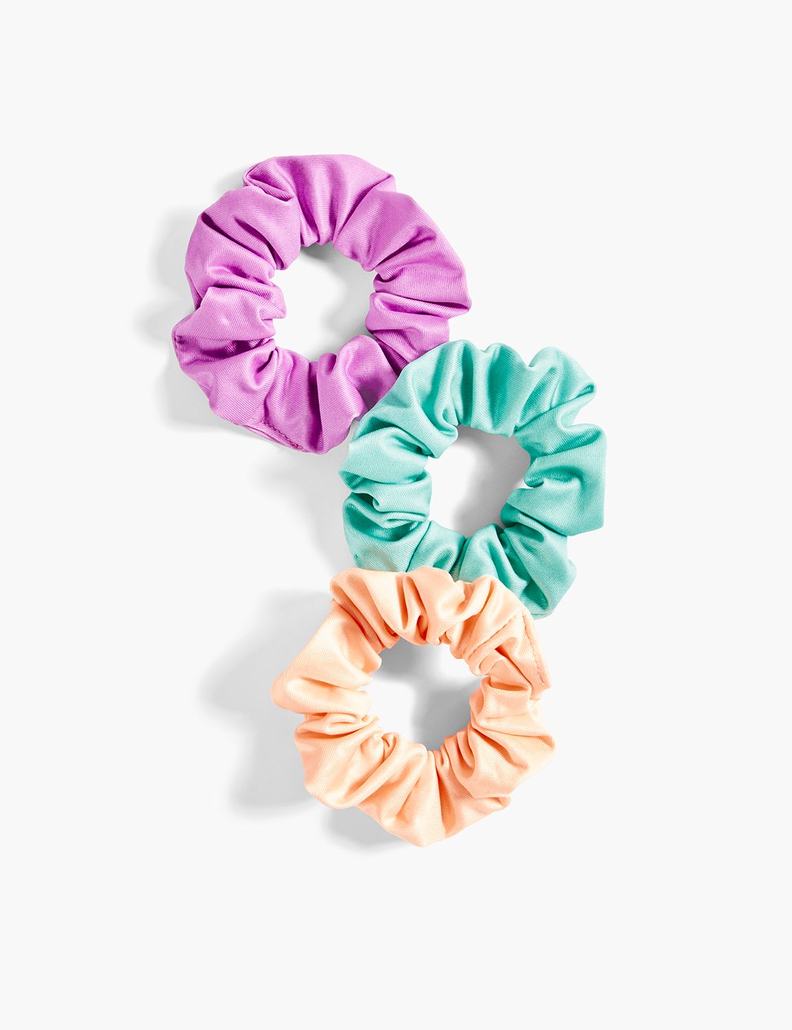 Livi Soft Scrunchie 3Pk:PANTONE Leisure Time:ONESZ Product Image 1