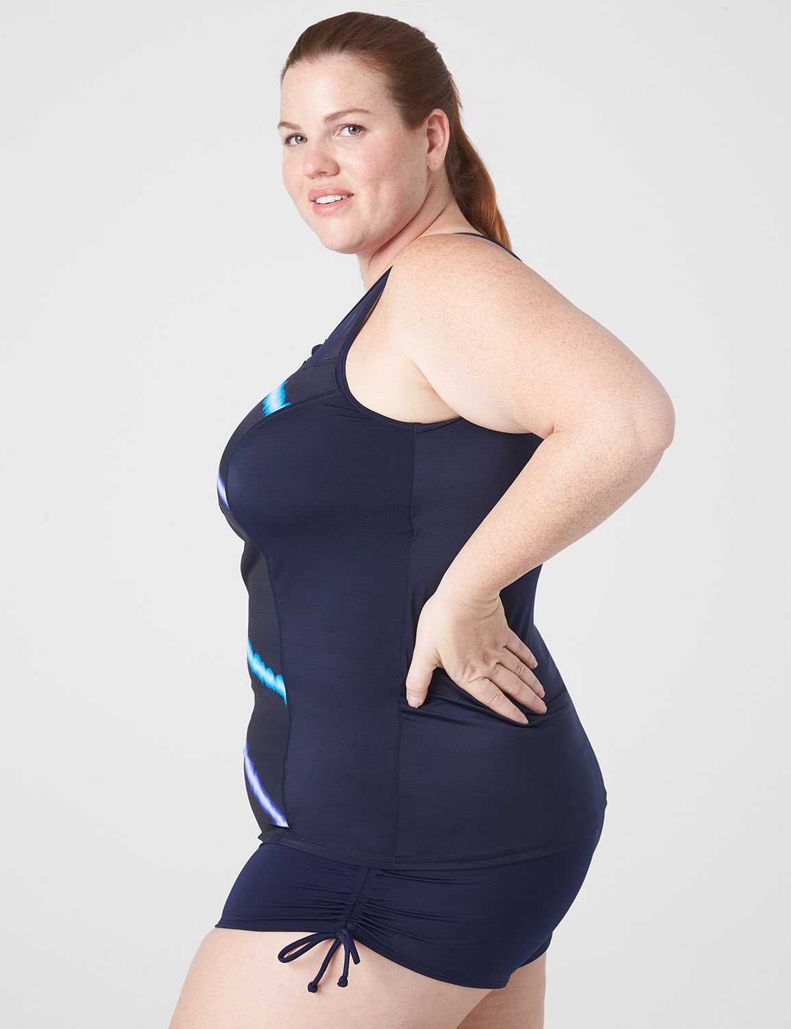 Livi NW Half Zip Tankini S 1124914 Product Image 3