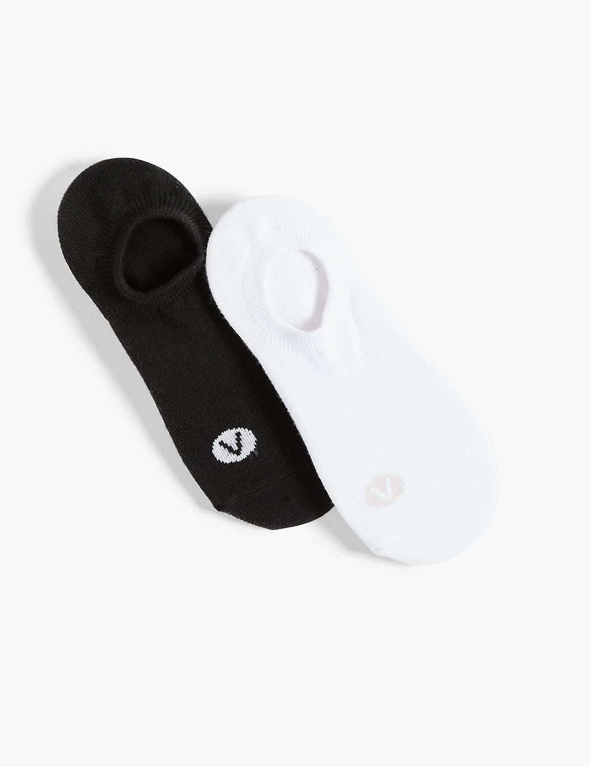 2-Pack LIVI Wicking Socks - Black & White Product Image 1