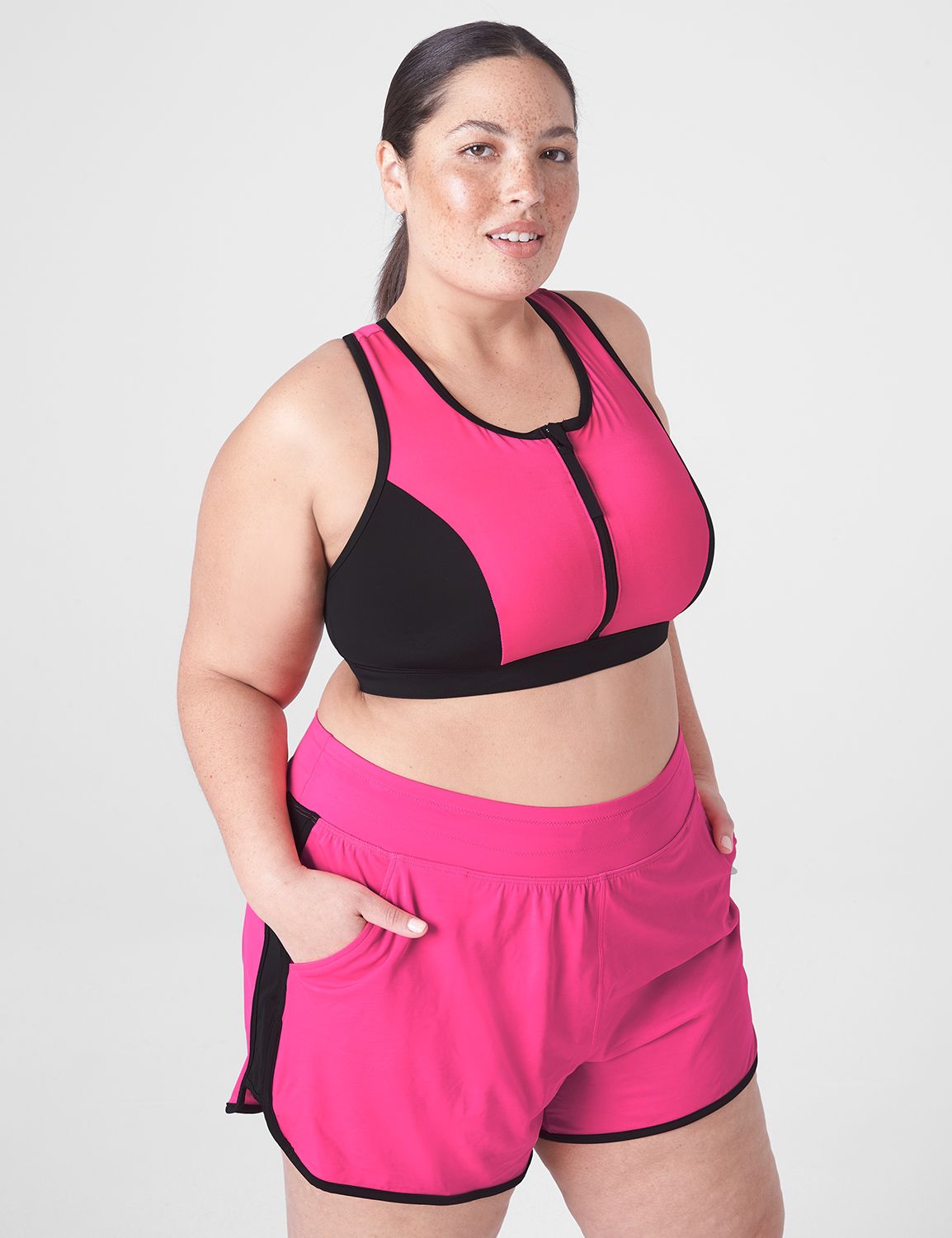 Lane bryant hot sale swim shorts